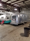 RV Trailers in shop