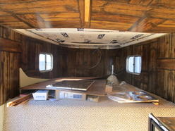 major renovation of trailer - in progress