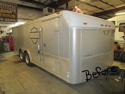 Trailer conversion - before pic