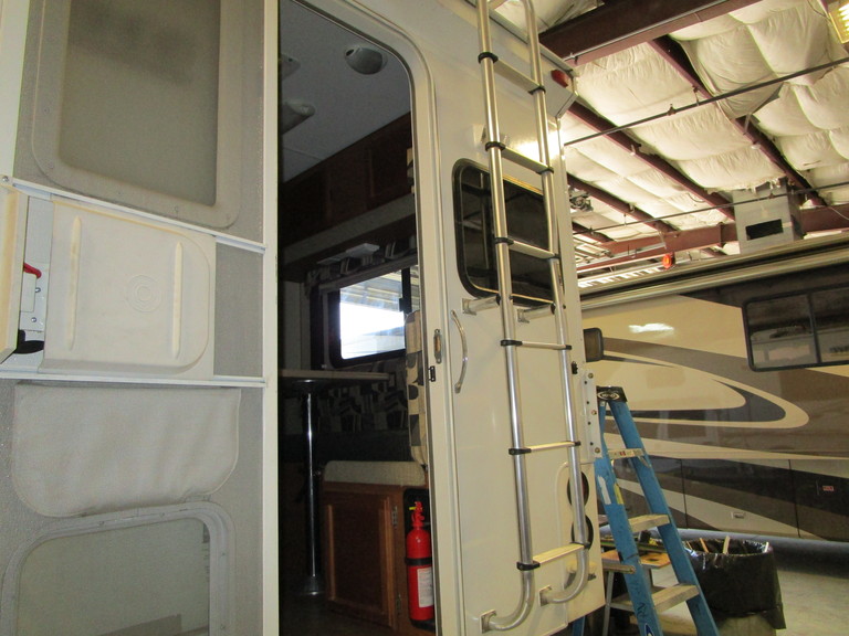 rear ladder repair - complete - left view